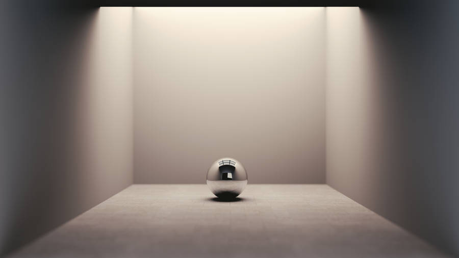 Gray Room 3d Desktop Wallpaper