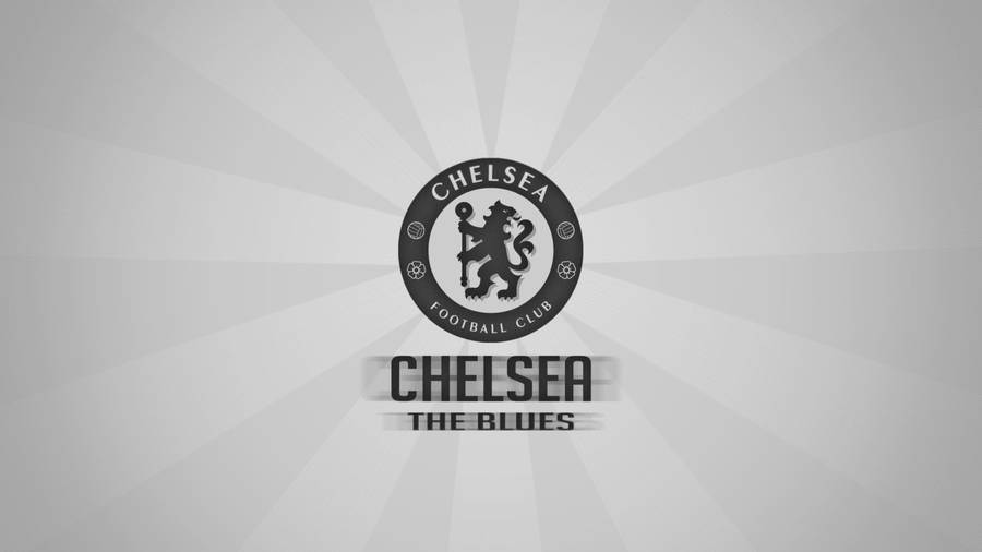 Gray Scale Chelsea Logo Wallpaper