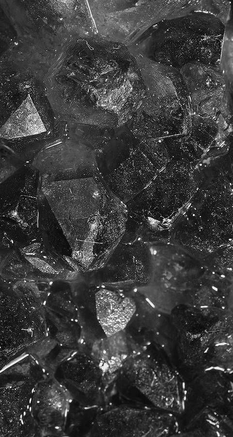 Grayscale Aesthetic Rough Diamond Wallpaper