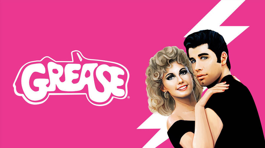 Grease Realistic Digital Illustration Wallpaper