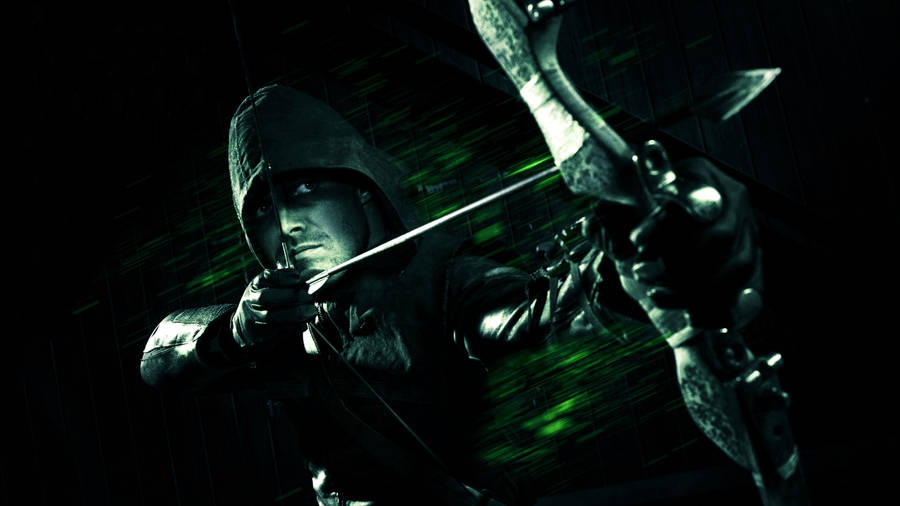 Green Arrow Dc Comics Dark 4k Wallpaper