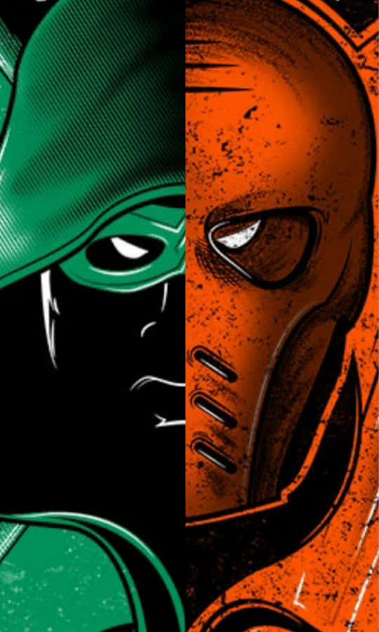 Green Arrow Vs Arrow Wallpaper