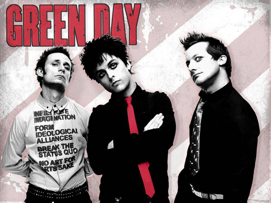 Green Day Smug Members Wallpaper
