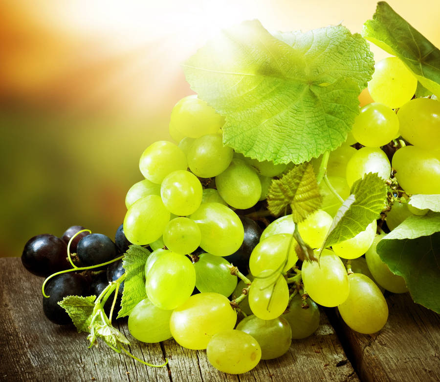 Green Grape Photography Wallpaper