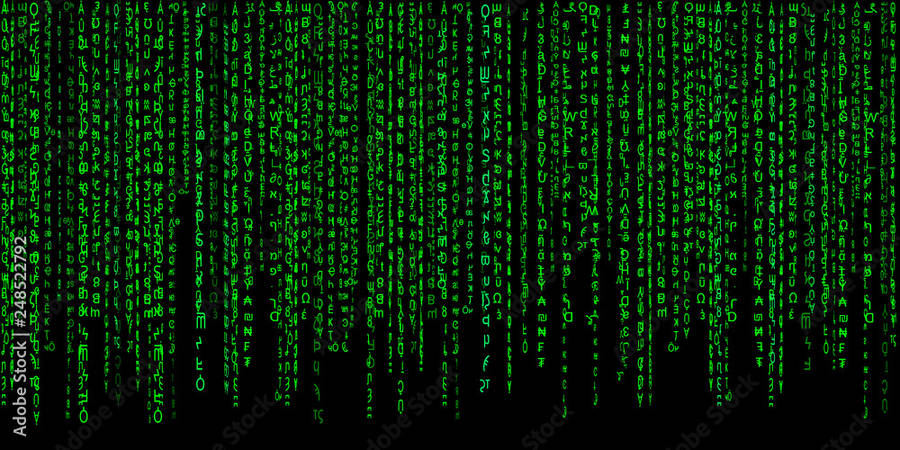 Green Hacker Codes Computer Screen Wallpaper