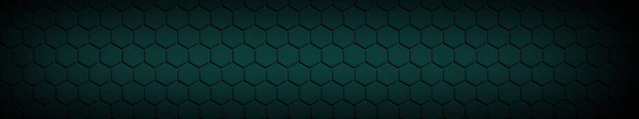 Green Hexagonal Prisms Three Screen Wallpaper