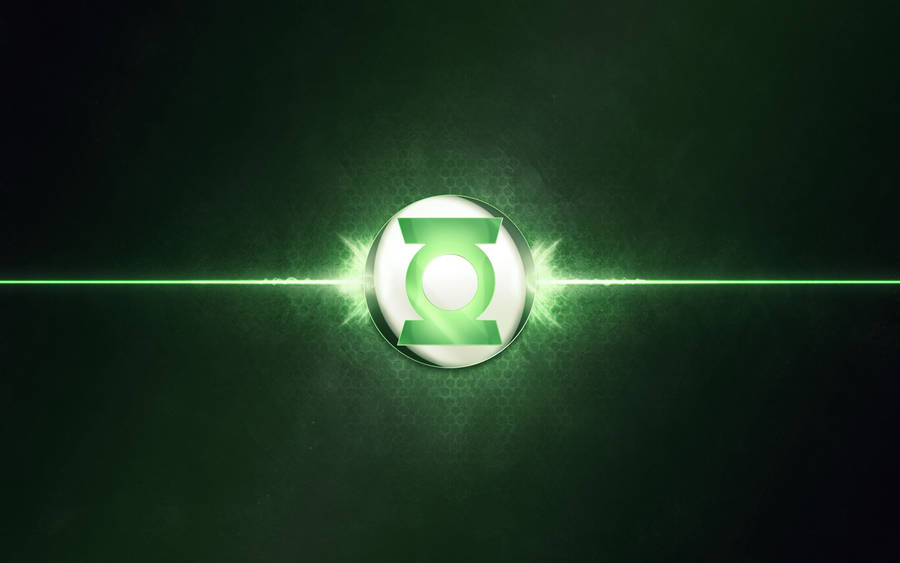 Green Lantern Digital Logo Wallpaper