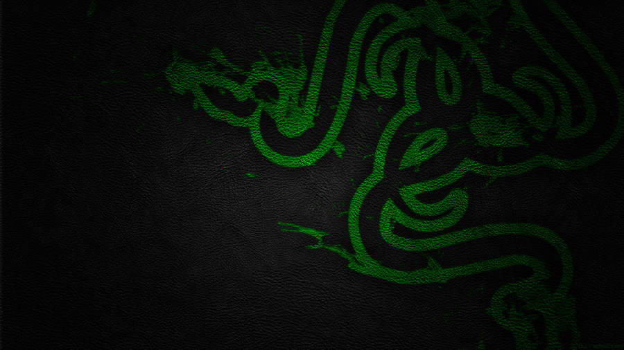 Green Razer Pc Logo Wallpaper