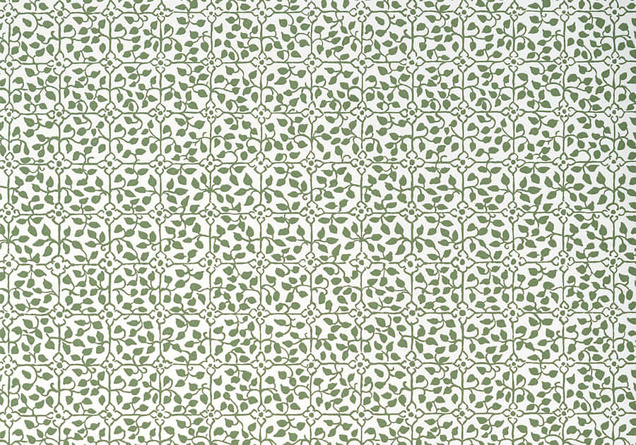 Green Vine Pattern Texture Wallpaper