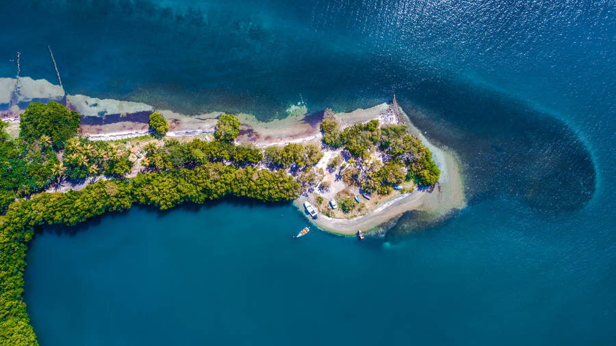 Grenada Aerial Image Wallpaper