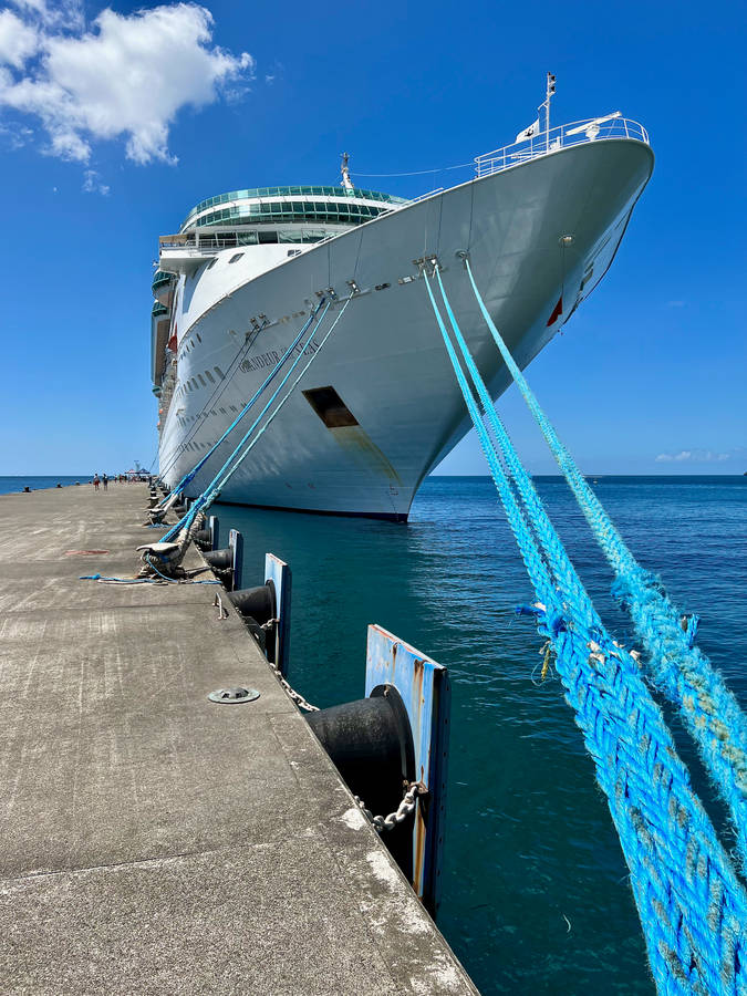 Grenada Cruise Liner Wallpaper