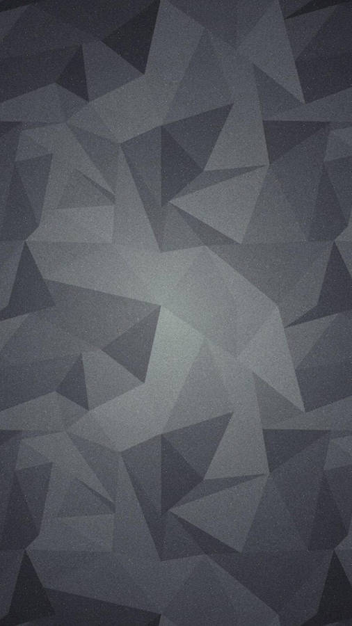 Grey Iphone Abstract Triangles Wallpaper