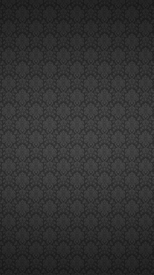 Grey Iphone Crest Pattern Wallpaper