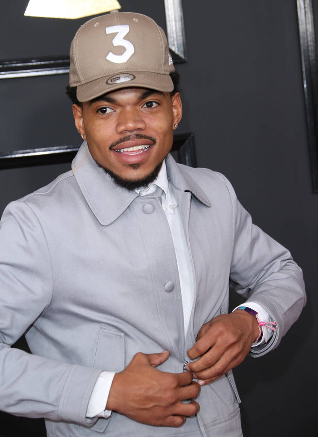 Grey Suit Chance The Rapper Wallpaper