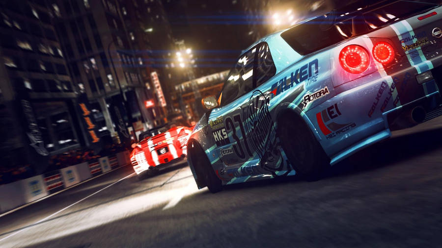 Grid 2 Night Race Wallpaper