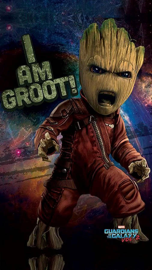 Groot Guardians Of The Galaxy Wallpaper