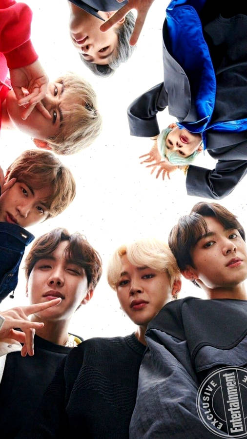 Group Low Shot Bts Lockscreen Wallpaper