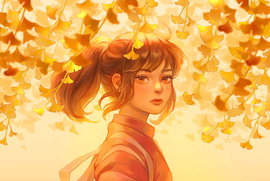 Grown Up Chihiro Of Spirited Away Movie Wallpaper