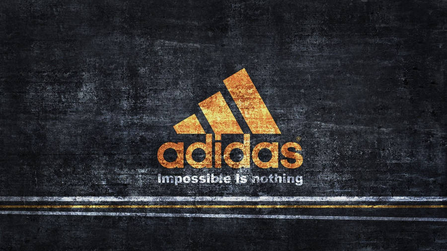 Grunge Adidas Brand Logo Wallpaper