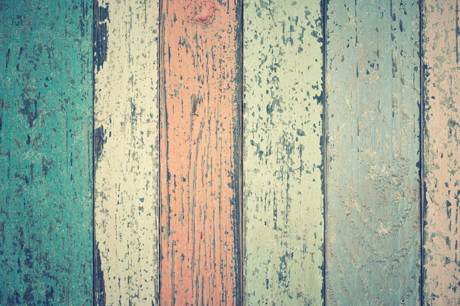 Grunge Aesthetic Wooden Plank Wallpaper