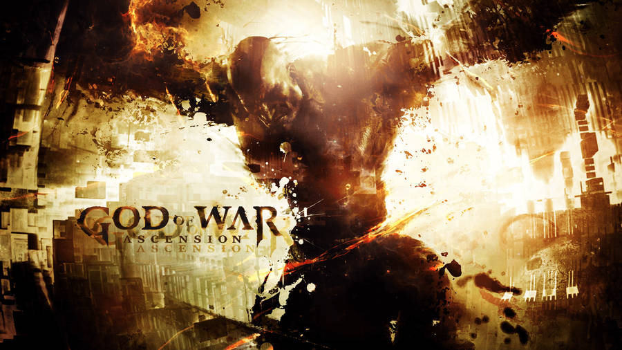 Grunge Kratos Of God Of War Wallpaper
