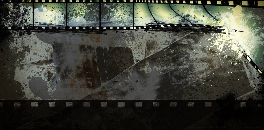 Grungy Old Film Wallpaper