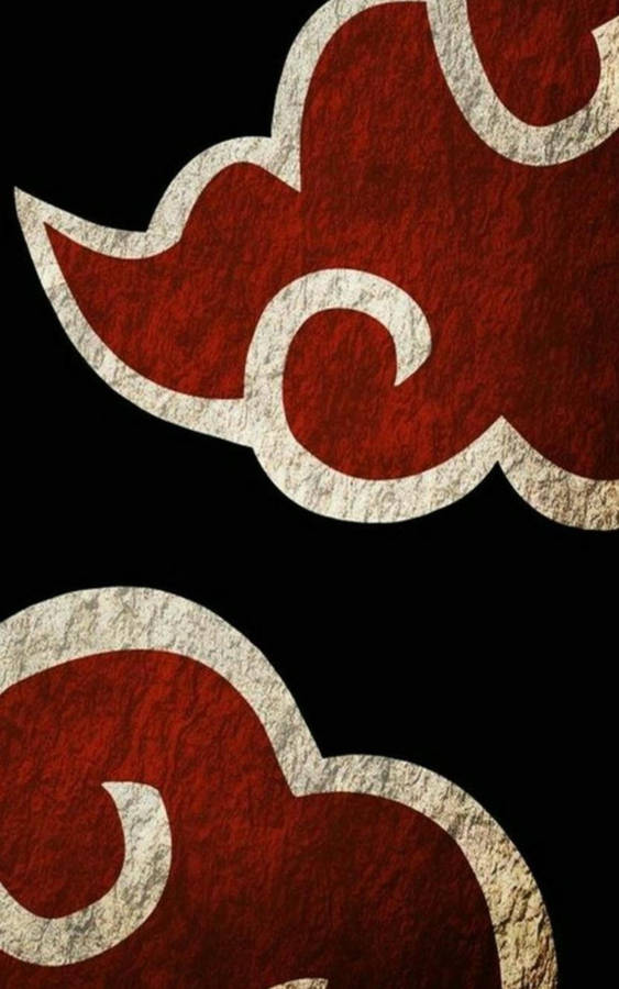 Grungy Texture Akatsuki Phone Logo Wallpaper