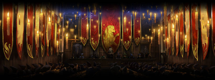 Gryffindor House Common Room Wallpaper