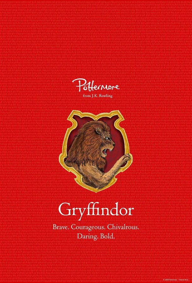 Gryffindor House Crest Pottermore Wallpaper