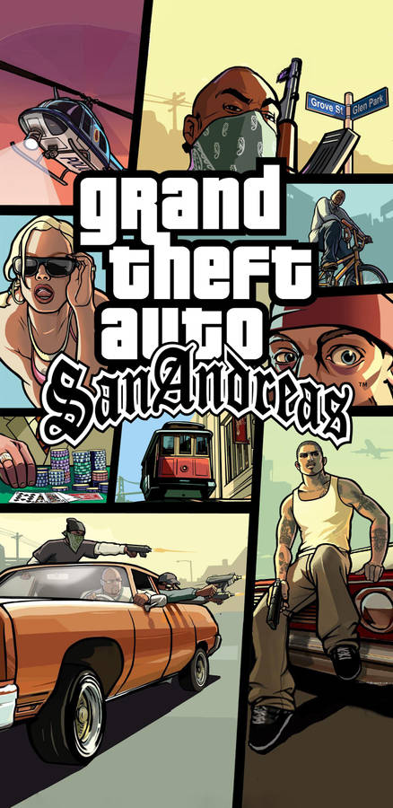 Gta Sa 4k Action Game Wallpaper