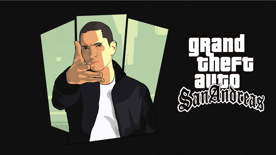 Gta Sa 4k Eminem Wallpaper