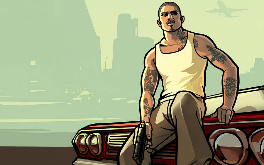 Gta Sa 4k Main Character Wallpaper