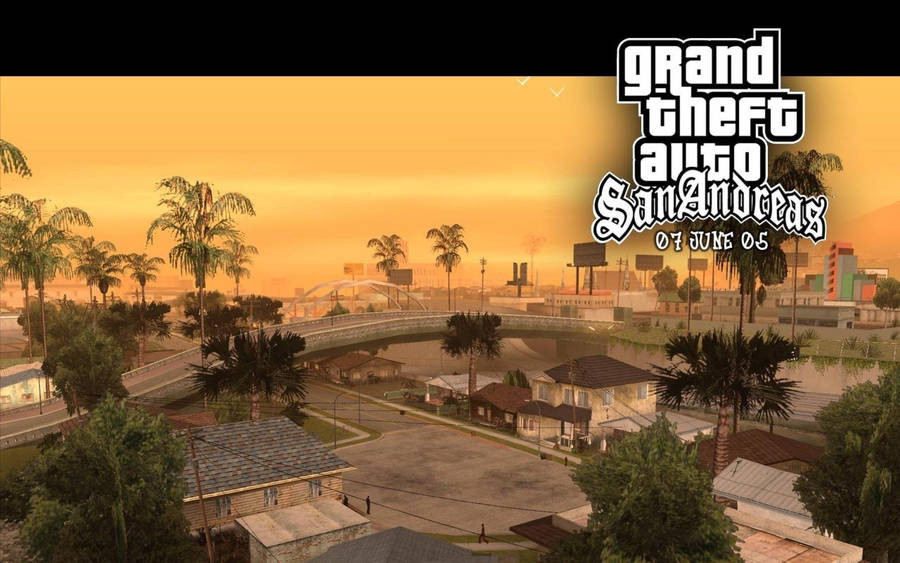 Gta Sa 4k San Andreas Town Wallpaper