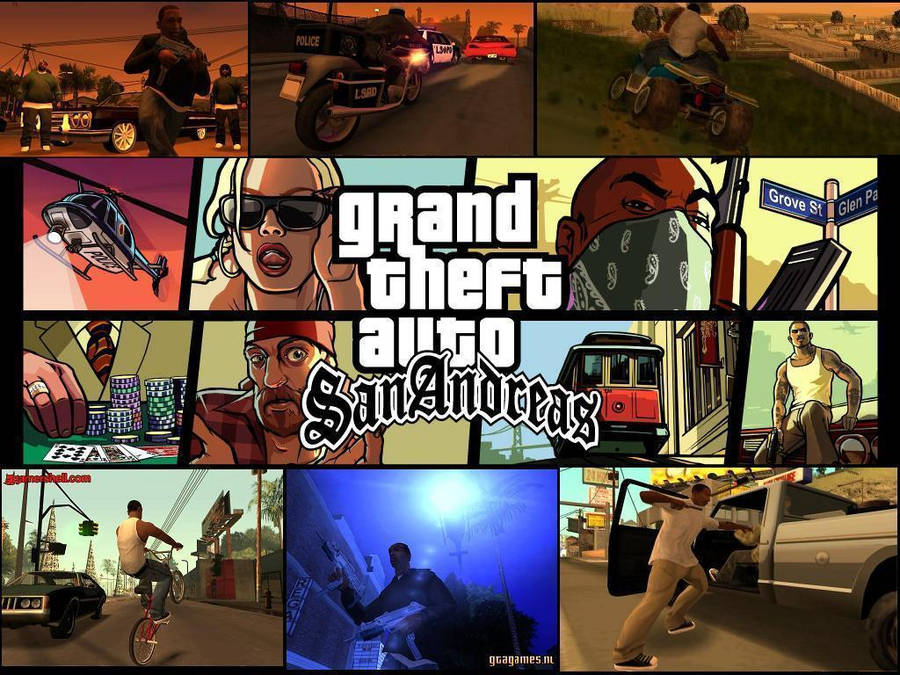 Gta San Andreas Characters Wallpaper