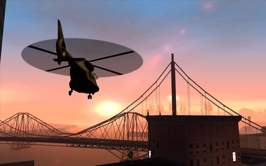 Gta San Andreas Helicopter Wallpaper