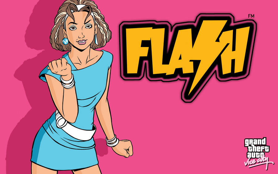 Gta Vice City Flash Fm Toni Wallpaper