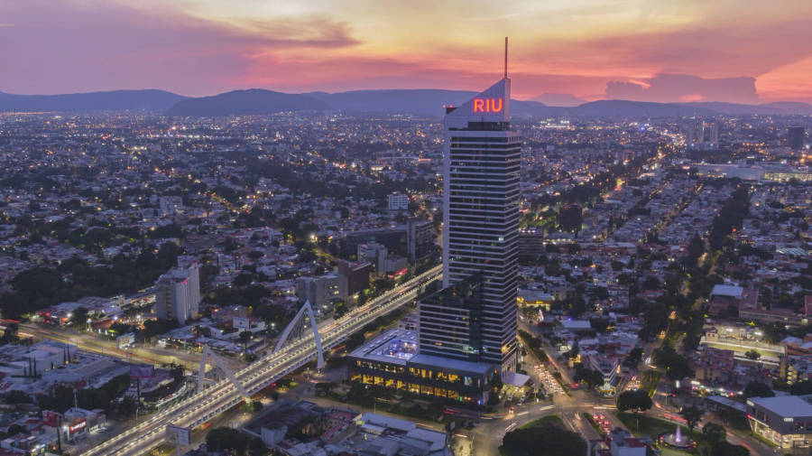 Guadalajara Hotel Riu High Angle View Wallpaper