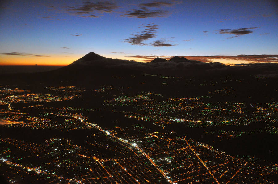 Guatemala Night View Wallpaper