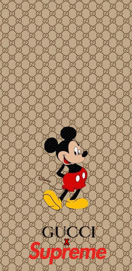 Gucci And Supreme Wallpaper Wallpaper