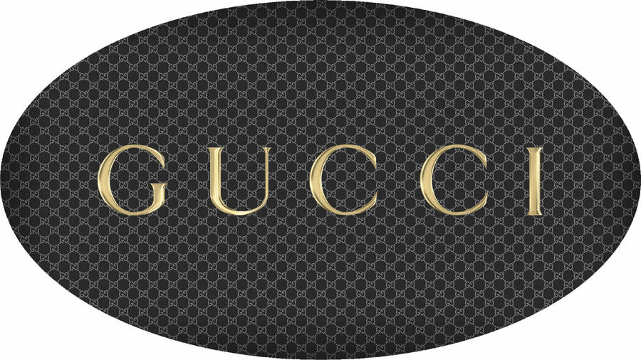 Gucci Logoon Patterned Background Wallpaper