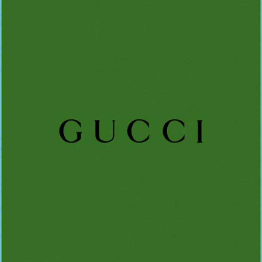 Gucci Plain Green Wallpaper