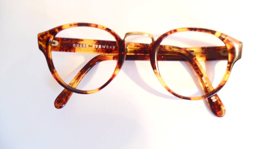 Guess Leopard Eyeglasses Wallpaper