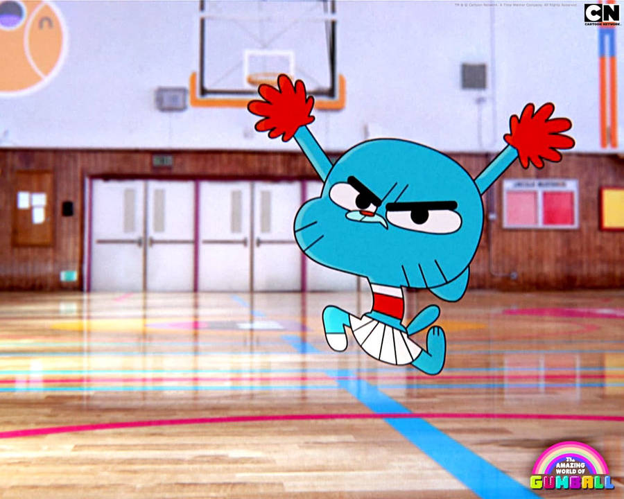 Gumball Angry Cheerleader Wallpaper