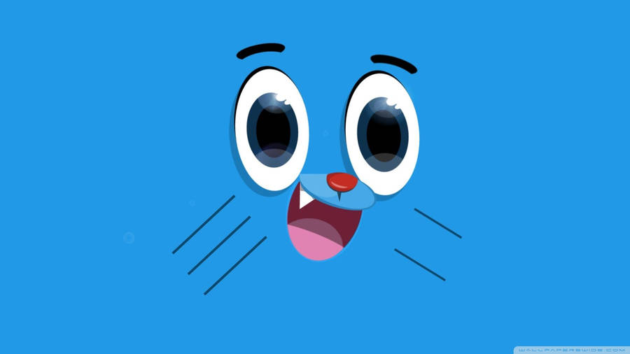 Gumball Big Eyes Wallpaper