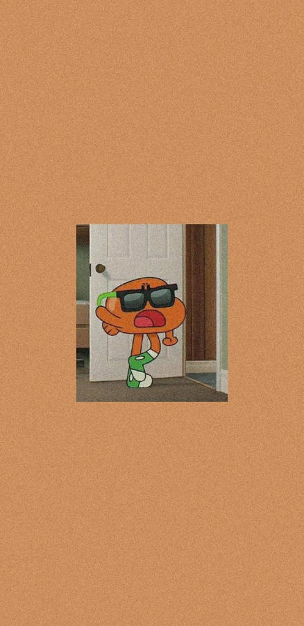 Gumball Darwin Sunglasses Aesthetic Wallpaper
