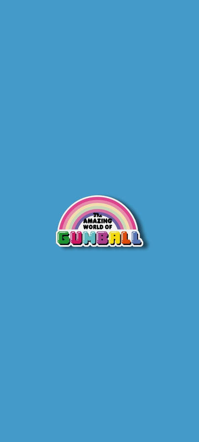 Gumball Simple Blue Aesthetic Wallpaper