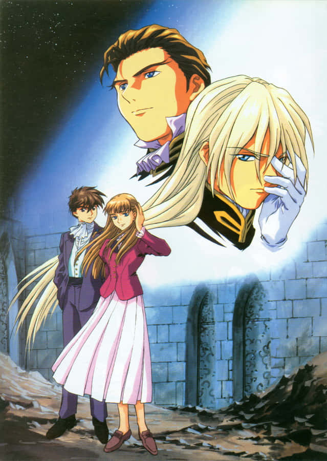 Gundam Wing Characters Artwork Wallpaper