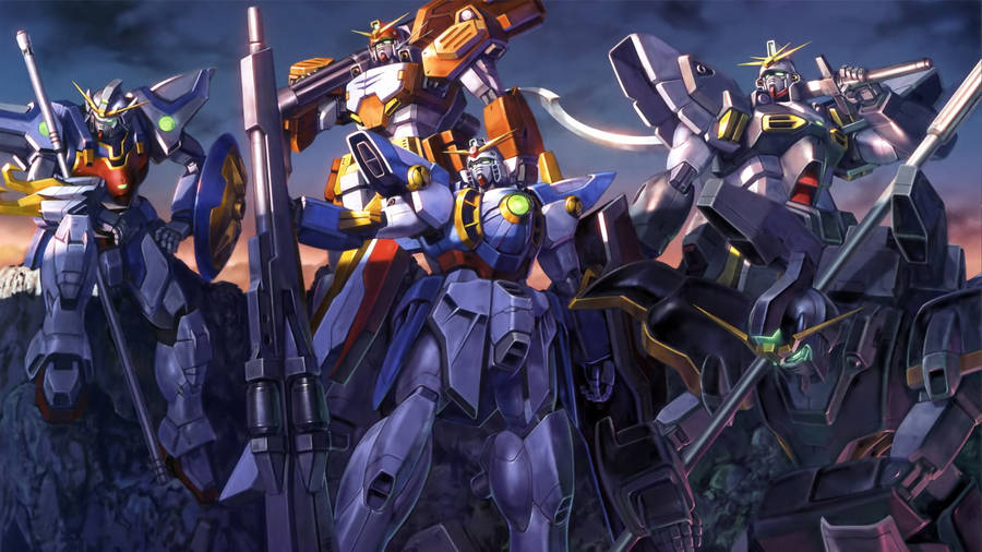 Gundam Wing Mobile Suit Wallpaper