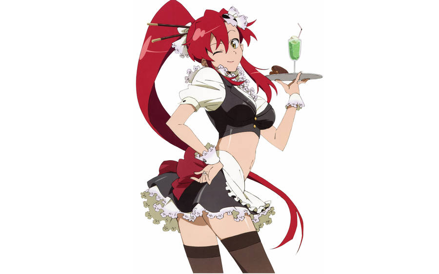 Gurren Lagann 4k Green Drink Wallpaper