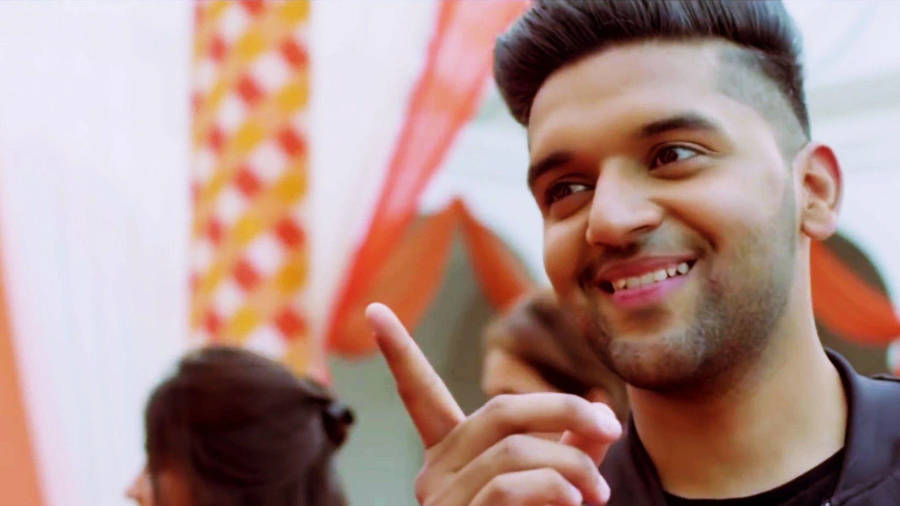 Guru Randhawa Pointing Wallpaper